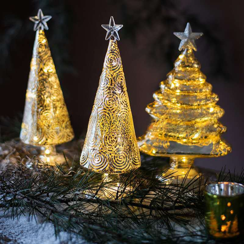 Christmas Tree Ornaments - Glass Holiday Decorations