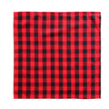 Plaid Dinner Placemat for Christmas Decoration