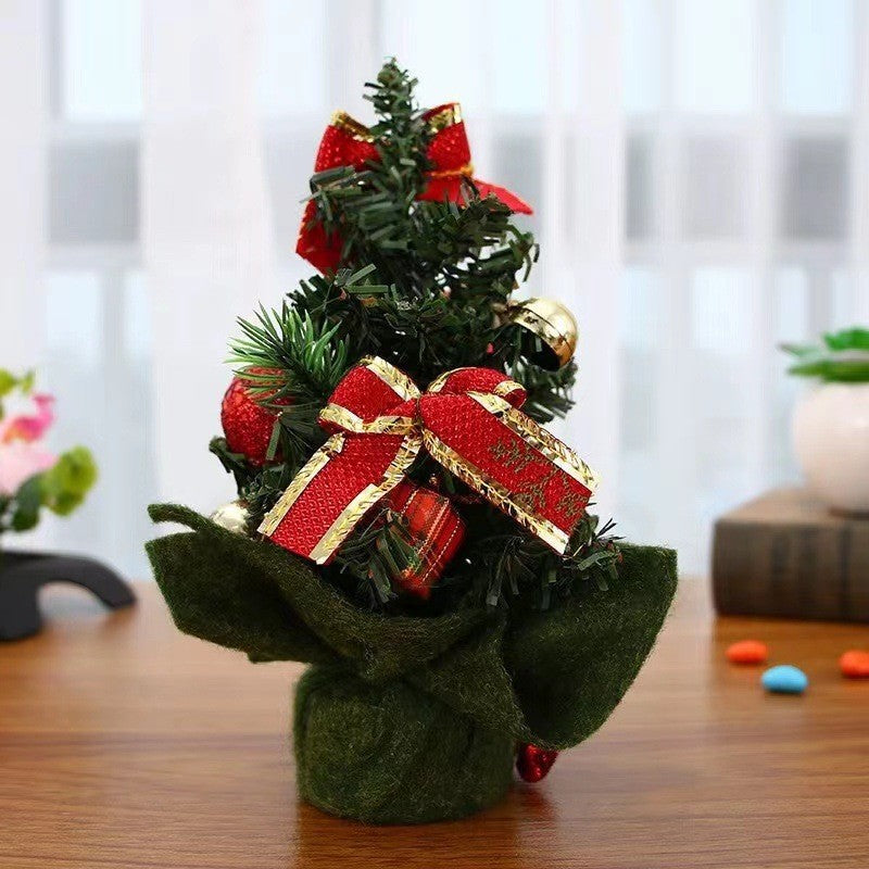 20cm Mini Christmas Decoration Tree for Events