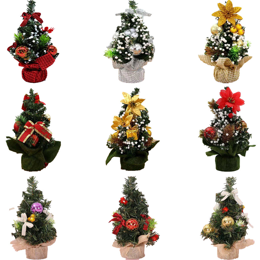 20cm Mini Christmas Decoration Tree for Events