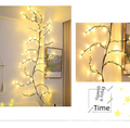 Solar LED Vine Branch Lights for Christmas Decoration