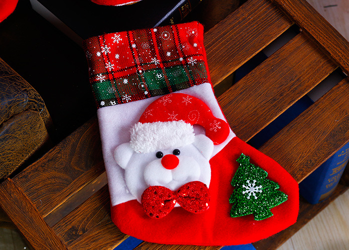 New Christmas Decoration Stockings and Gift Bags